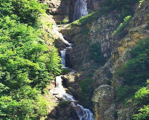 آبشار میلاش در کجاست