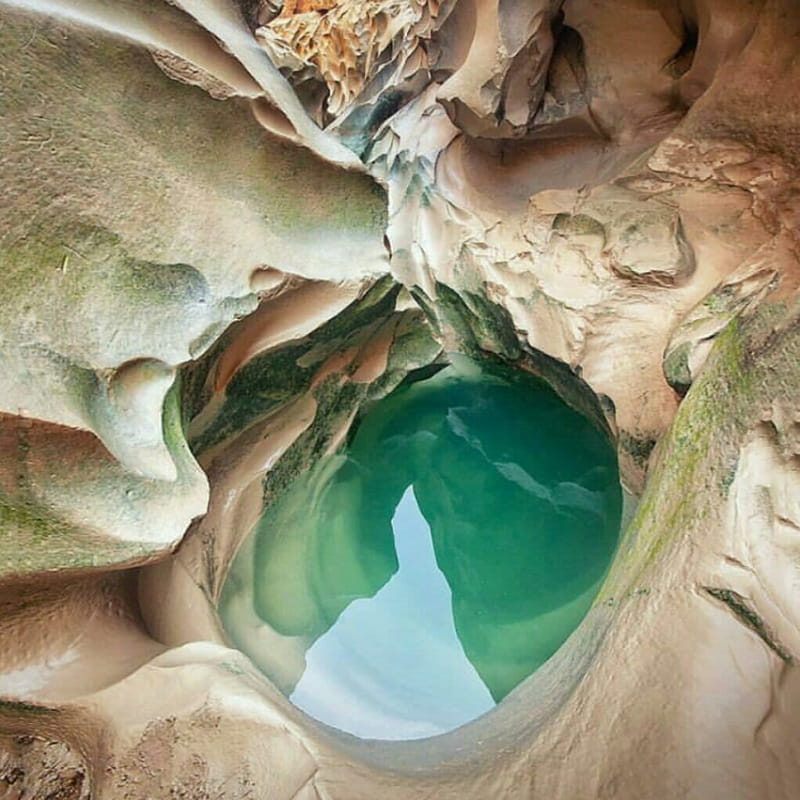 chahkooh canyon7 تنگه چاهکوه معروف به دره مقدس در قشم