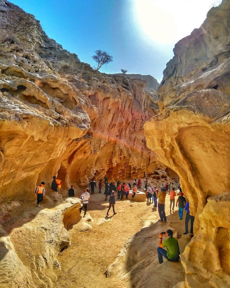 chahkooh canyon8 تنگه چاهکوه در نزدیکی جنگل حرا