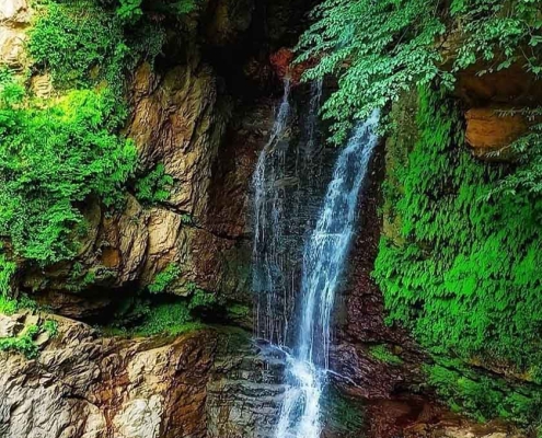 doodvazan waterfall9 آبشار دودوزن در خرمکش استان گیلان