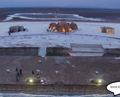 potas_3 دهکده نمکی پتاس در خور و بیابانک اصفهان