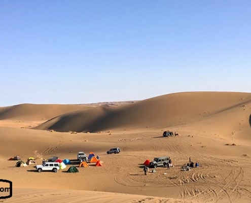 travel by car Mesr Desert