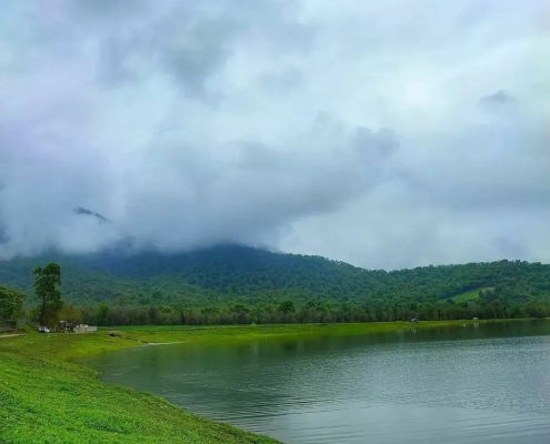 آب بندان شفیع آباد در استان گلستان