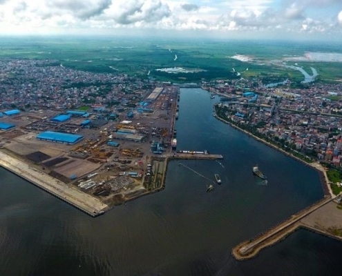 anzali-blvd-park-2 بلوار ساحلی انزلی و موج شکن ها