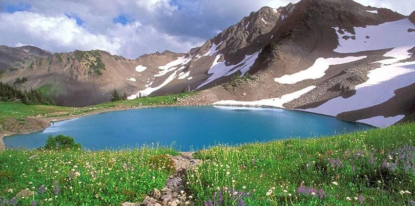 دریاچه ولشت در بهار
