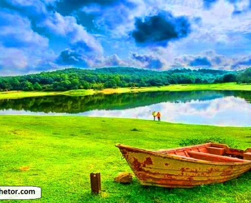saqalaksar dam lake in rasht saqalaksar dam lake in rasht