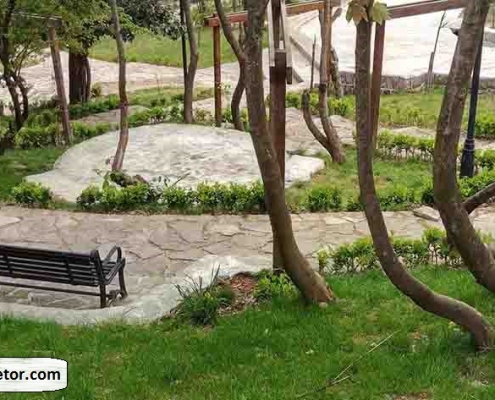 narenj of garden lahijan