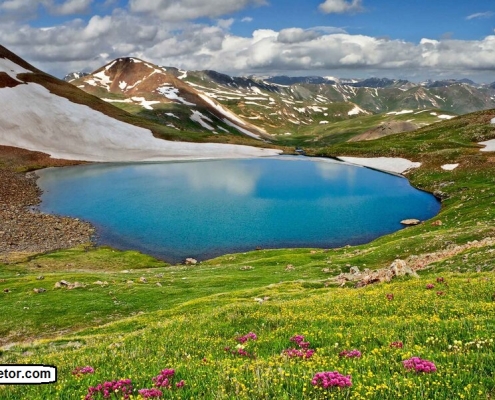 دریاچه نئور در کجاست