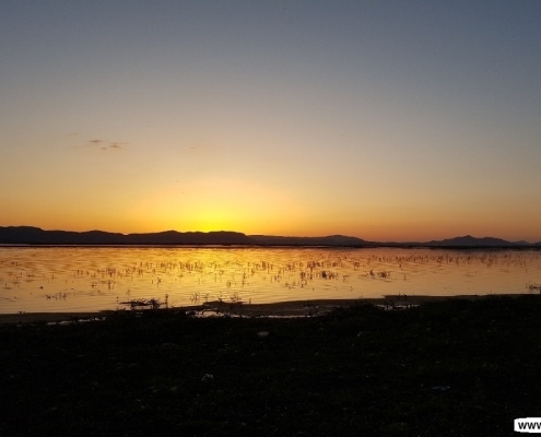 bondoun 3 غروب آفتاب در تالاب بندون