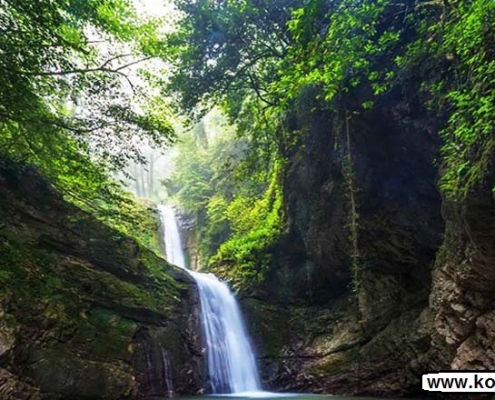 darno waterfall 1 آبشار دارنو کجاست؟