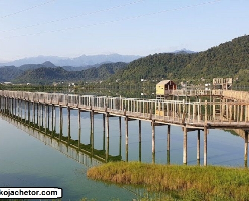 محوطه تالاب یا دریاچه استیل آستارا