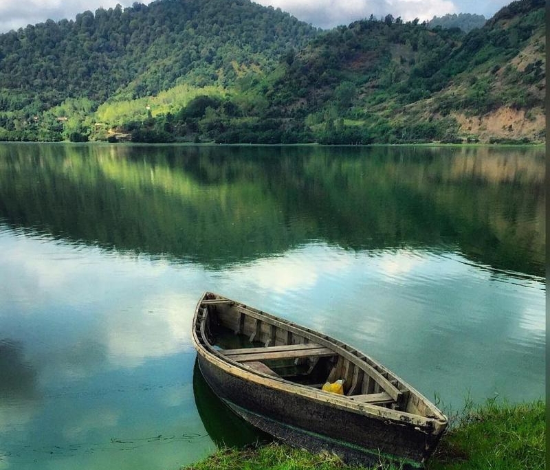 طبیعت زیبای دریاچه یا تالاب استیل آستارا گیلان