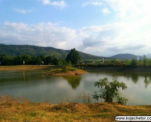 عکس دریاچه فشتال