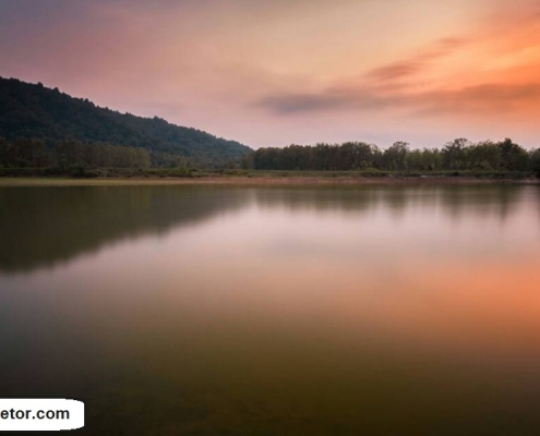 تالاب زیبای فشتال | دریاچه فشتال