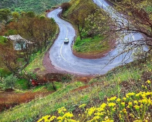 heyran 2 جاده گردنه حیران