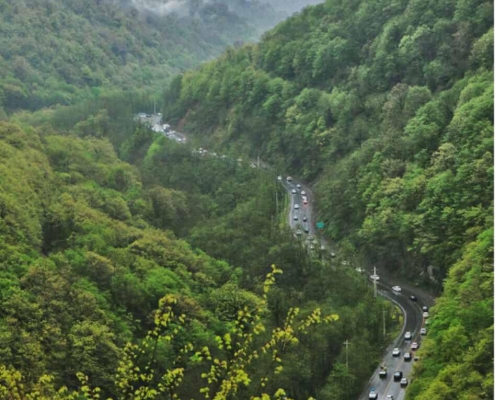 heyran 3 گردنه حیران در بهار