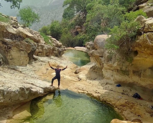 آبشار پای طوف استان فارس