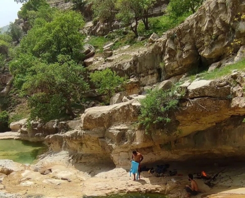 آبشار پای طوف