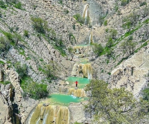 آبشار پای طوف