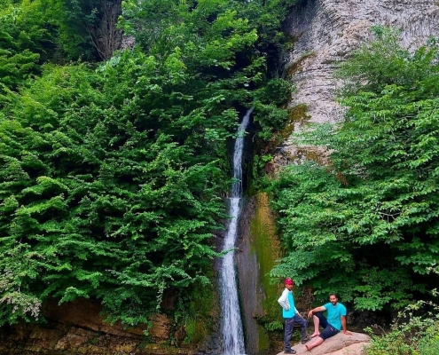 sinava waterfall 6 آبشار سینوا مازندران