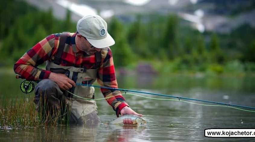 ماهیگیری در دریاچه ویستان رودبار