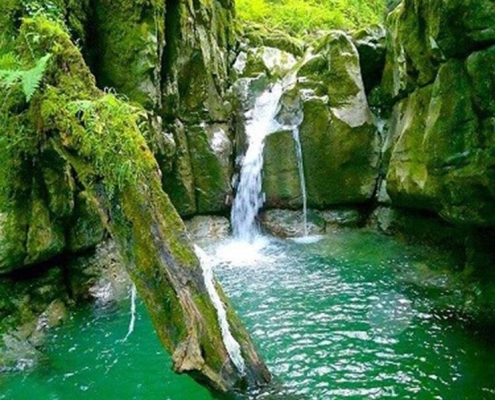 Abshar-Maran-Tonekabon-1 قسمت پایین آبشار مران