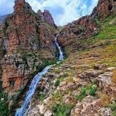 Black-eyes-waterfall عکس آبشار سیاه چشمان چالوس