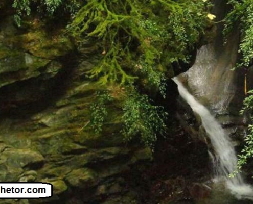 آبشار ماهی مشو گیلان لنگرود