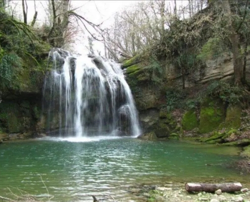 Haft-Khal-Waterfall-Kiasar-2 عکس آبشار هفت خال