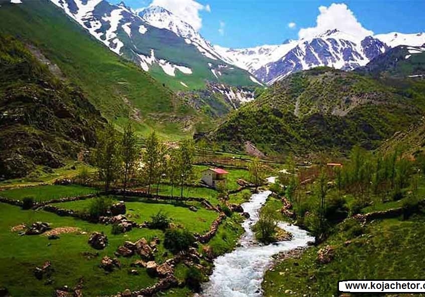 dalir village 1 عکس روستای دلیر چالوس مازندران