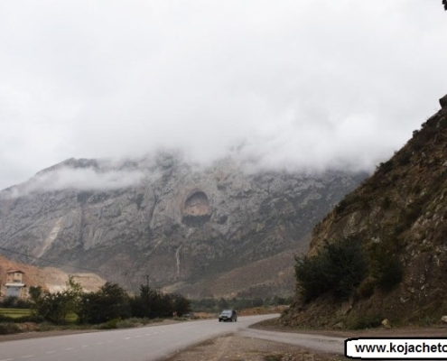 espahbod khorshid cave 11 نمای کلی از غار اسپهبد خورشید