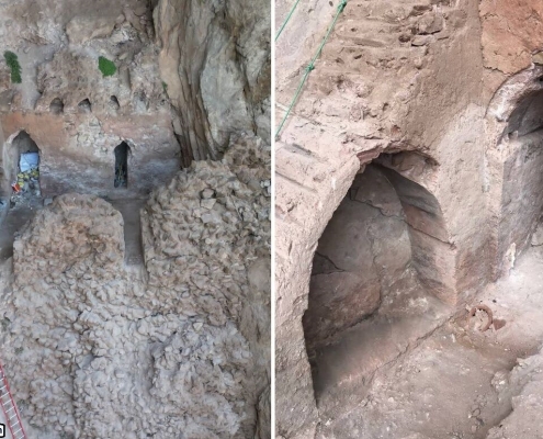 espahbod khorshid cave 2 داخل غار اسپهبد خورشید یا کیجاکچال