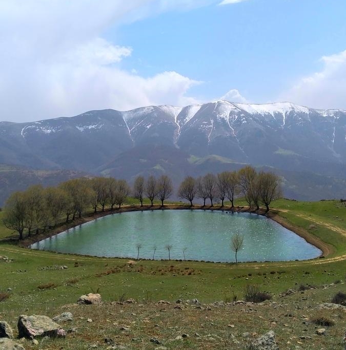 عکس آبگیر قارقچال بالاده در ساری مازندران