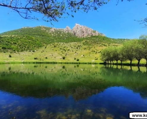 آبگیر مصنوعی قارقچال بالاده مازندران