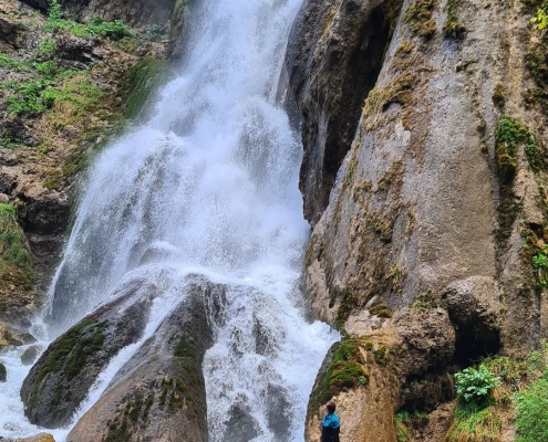 Ab Sefid Waterfall-3 آبشار آب سفید لرستان