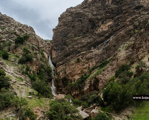 عکس آبشار نوژیان خرم آباد لرستان