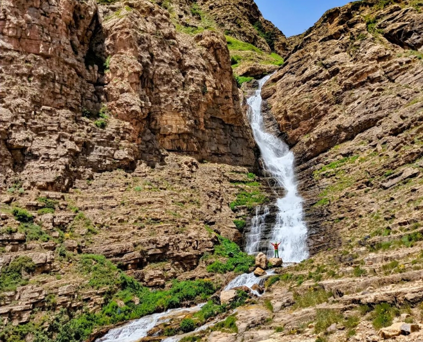 Siah Cheshman Waterfall-8 آبشار سیاه چشمان چالوس مازندران