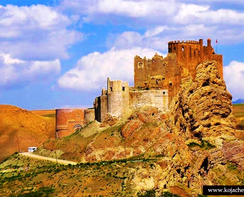 عکس قلعه الموت حسن صباح در نزدیکی شهر قزوین