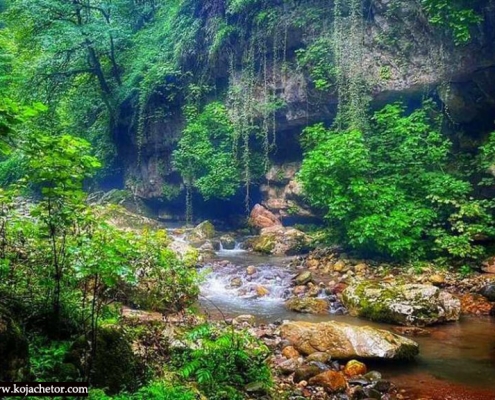 طبیعت زیبای تنگه بشهت مازندران