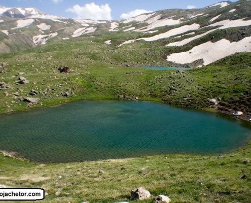 benchul lake 4 دریاچه دوقلو دالامپر آذربایجان غربی