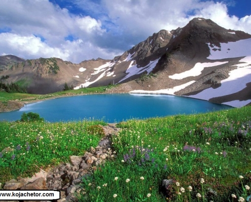 benchul lake 6 عکس دریاچه دوقلو آذربایجان غربی کوه دالامپر
