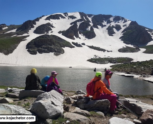 benchul lake dalamper 2 دریاچه بنچول | کوه دالامپر | آذربایجان غربی| دریاچه دوقلو در زمستان