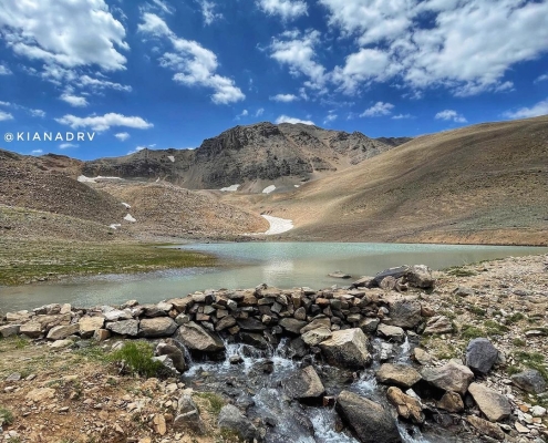 hesarchar-lake-4 دریاچه و دشت حصارچال علم کوه در کلاردشت