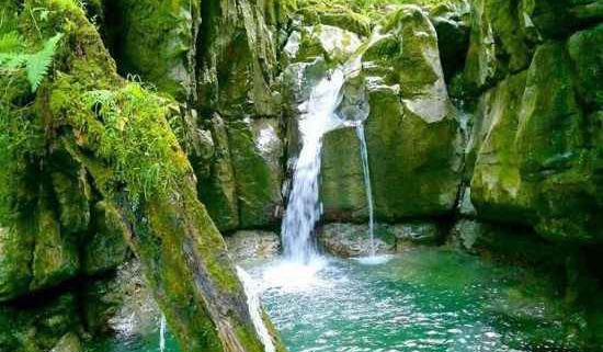 عکس آبشارهای کوهسر تنکابن نشتارود