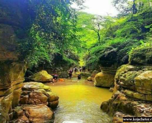 طبیعت زیبای آبشار کوهسر تنکابن