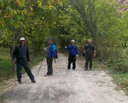 nature-in-village-khomedeh river طبیعت زیبا و خوش آب و هوا آب معدنی خمده