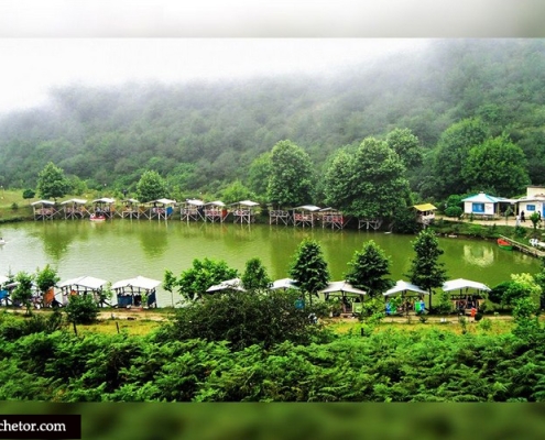 qu lake 2 دریاچه قو رامسر جواهر ده