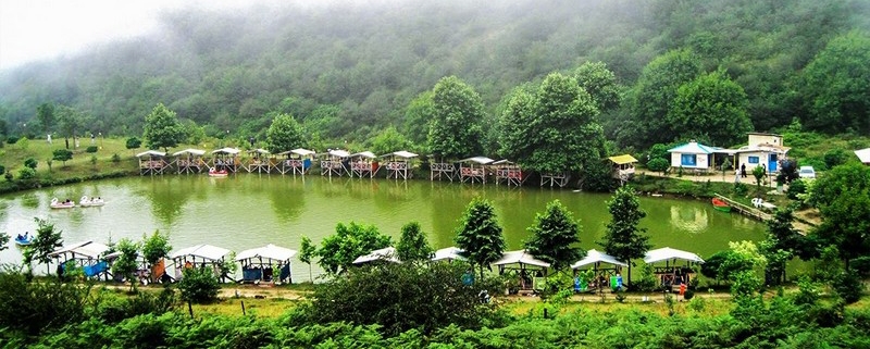 دریاچه قو رامسر جواهر ده