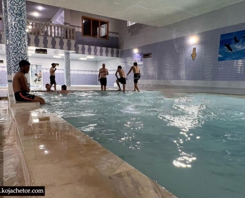 rineh larijan spring 3 استخر آبگرم رینه لاریجان مازندران