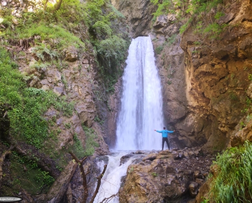 shileh vasht waterfall 3 آبشار زیبای شیله وشت و طبیعت سرسبز تالش